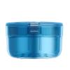 Denture Bath Case - 8.5 * 9.5 * 5.5cm Soaking Leak Proof Soaking Holder Container | Convenient Tooth Box Storage | Mouth Guard Case | for Cleaning Rinsing Travel Bathroom Man Woman Adults Children view 1
