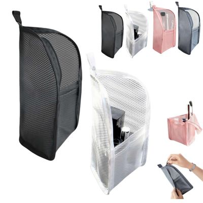 2Pcs Standing Toiletry Bag,Portable Lightweight Travel Toothbrush Storage Pouch Stand Up Organizers,Waterproof Toiletry Organizers with Toothbrush Holder,Travelbag for Vacation Holiday Road Trip