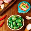 Laba Pickled Garlic, Emerald Green Garlic, Shandong Specialty Pickled Vegetable, Vegetarian, Chinese Snack (50g,2pack) view 2