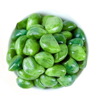 Laba Pickled Garlic, Emerald Green Garlic, Shandong Specialty Pickled Vegetable, Vegetarian, Chinese Snack (400g,3pack)