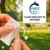 200 Cleaning Wipes for Hearing Aids Maintenance - Udiclean Individually Wrapped and Quick-Drying - Moistened Wipes Remove Grease Sweat and Dirt view 3