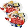 Cheese Selection Portions Mature Cheddar, Red Leicester, Double Gloucester and smoky 150g (2x150g) view 1