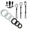 12-Piece Men's Endurance Training Set, Waterproof, Compact, and Easy to Use-UKRF25503 (Black-Gray) view 1
