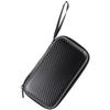 TEMPNAP Portable Shockproof and Scratch-resistant Eva Protective Case for Thermometer Storage Bag with Classic Zipper Design in Black, for Travel and Everyday Use view 1