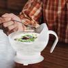LALADEFIEE 2pcs Shift Spill Bowl Suction Silicone Elderly Dining Bowl for Seniors Disabled People view 4