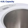 4L Sauna Generator with Thermostat, 2000W Portable Portable Fumigation Machine with Remote Control, Sauna Steamer Pot for Large Wooden Barrel Steam Sauna Rooms, Body Therapy Steamer with Timer view 4