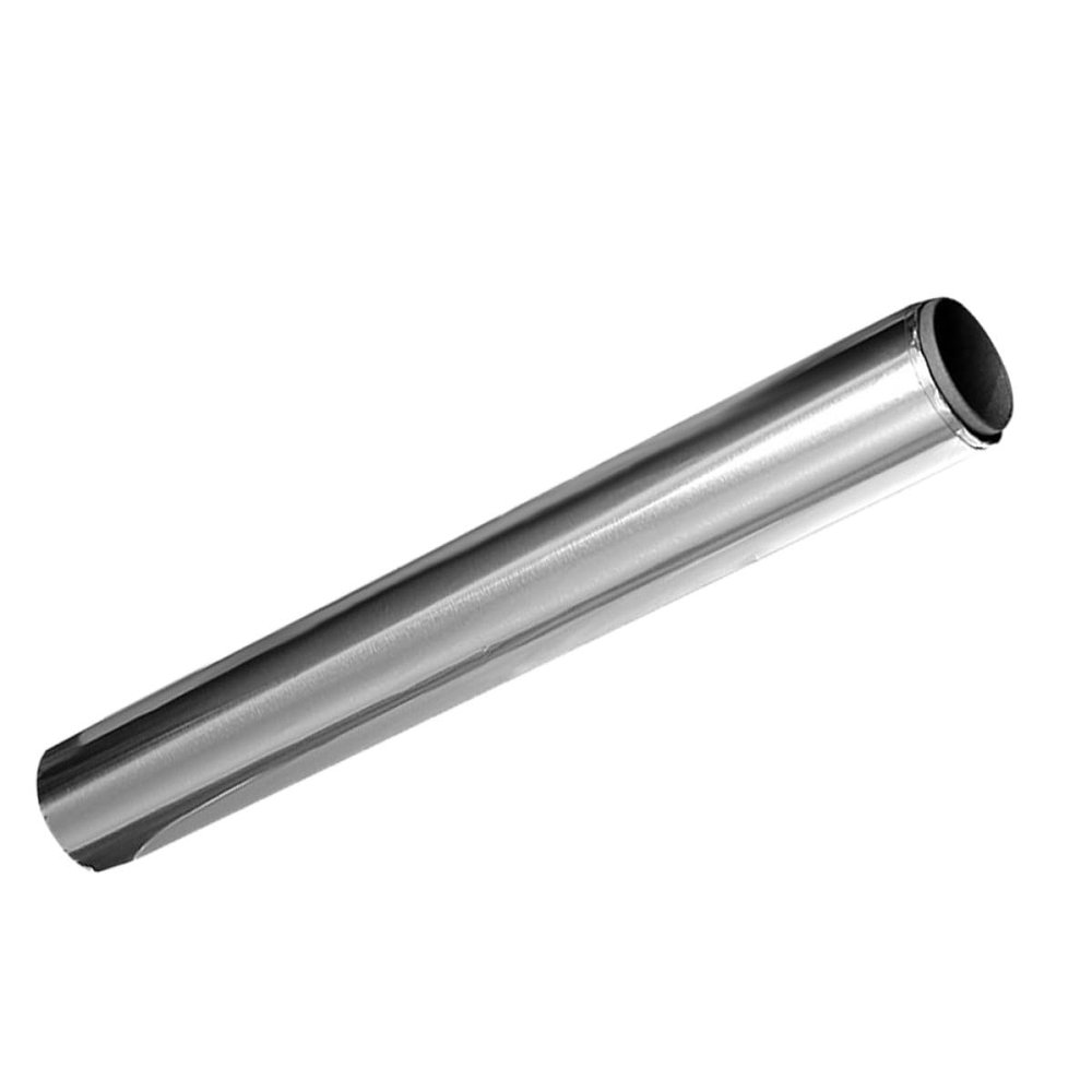 KICHOUSE 4 Rolls Aluminum Foil Sheet Kitchen Wrap 30cm X for Barbecue and Baking Silver Aluminium Foil Prevents Food Sticking Controls Oil for Food Trucks and Delis