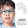 ADOCARN 2pcs U Shaped Silicone Eyeglass Nose Pads with Integrated Saddles Design and Young Wearers, Resistant to Deformation and Sturdy Nose Cushions for Eyewear view 3