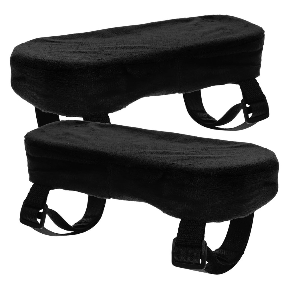ADOCARN 2pcs Armrest Pad for Office Chair Gaming Chair Wheelchair Elbow Support Non-Slip Cushion for Home Office Use