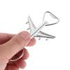 Zerodeko 4Pcs Metal Airplane Bottle Opener Keychain Travel Beer Can Opener Aviation Design for Pilot and Aircraft Events view 4