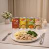 Mixed Soup Variety Pack 24 x 400g Mushroom Soup, Tomato Soup, Chicken Soup & Vegetable Soup Tinned Ready Meals Multipack, Convenient Pantry Staple, Long Shelf Life Grocery Bundle view 4
