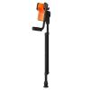 Folding Forearm Crutches 3 Angle Adjustable Aluminium Black view 1