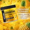 Creatine Gummies 5000mg Creatine Monohydrate with B12 & L-Taurine | Pineapple Flavour Chewables for Men & Women | Energy, Muscle & Recovery Support | 120 Count (1 Month Supply) (Pineapple) view 2