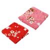 Kichvoe 2pcs Japanese-style Fabric Bento Lunch Wrapping Cloths with Floral Pattern, Easy to Dry and Sturdy Meal Packing Cloths for Personal Home and Lunch Box Use view 1