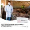 Gatuida Veterinary Pregnancy Test Strips Simple Use 5pcs Material with Fast and Accurate Results for Pigs and Livestock for Breeding Management and Livestock Farm Use view 3