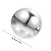 AMUSLESUR Metal Hand Exercise Balls for Training and Stress Relief for Massage and Rolling in Hand view 2