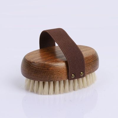 Bath Brush Scrub Towel Massage Brush Bath Brush Scrub Brush Bath Back Rub Body Brush(E)
