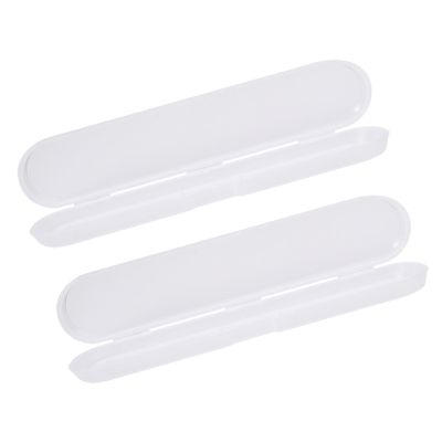 Milisten 2pcs Digital Thermometer Case Lightweight Plastic Storage Box for Organizing and Carrying Your Thermometer, for Travel and Home Use