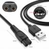 5V Cable Fit for Philips One Blade Charger, Electric Shaver Charger Cord for QP2724,QP2824,QP2734,QP2834,QP1924,MG5910,MG9520,S7885,S7887,S5884,X3001,X5004,X5012,BG7485 Durable Lightweight Portable view 2