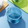Denture Bath Case - Portable Soaking Container | Tooth Storage Box with Leak Proof Lid for Cleaning Rinsing Slim Compact Design with Secure Closure for Travel Bathroom Daily Use view 4