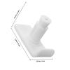 CORHAD 4pcs Walker Skis Anti-Slip Skid Protection Plastic Glides Accessories for Elderly Walkers Suitable for Hiking and Trekking view 2