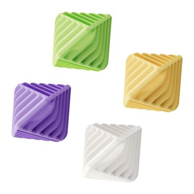 Dryer Balls - 4 Pack Anti-Static Laundry Fabric Softener Balls, Reusable Textile Care Tool Made of Thermoplastic Reduces , Static Charging, Tumble Dryer Accessories