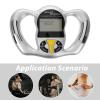 Alipis Digital Body Fat Monitor Bmi Calculator Portable Fat Measuring Instrument with LCD Screen for Personal Health Tracking view 3