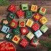 Christmas Paper Snowman Advent Calendars 24 Day Countdowns Hanging Decoration Family Interactive Holiday Tradition Gift Paper Advent Calendars Decors view 4