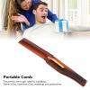 10 Pcs Folding Pocket Comb, Men's Fine Tooth Portable Comb with Gold Buckle, Hand Made Foldable Travel Comb for Beard and Hair Care, Compact Size for Daily Use view 3