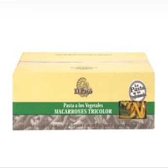 El Pavo Tricolour Vegetable Penne Pasta 3kg Pack