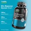 Refined Nutrition Ultra Magnesium Glycinate Complex 1800mg | 3-in-1 Magnesium Bisglycinate, Citrate & Malate | 384mg Elemental Magnesium | Supports Muscles, Energy & Nervous System | 90 Vegan Capsules view 2