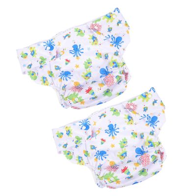 MOBUTOFU 2pcs Mens Pull up Diapers with Adjustable Snap Closure Reusable Cloth Adult Diapers for Elderly and Disabled Individuals Reliable Protection for Daily Use and Adult Care