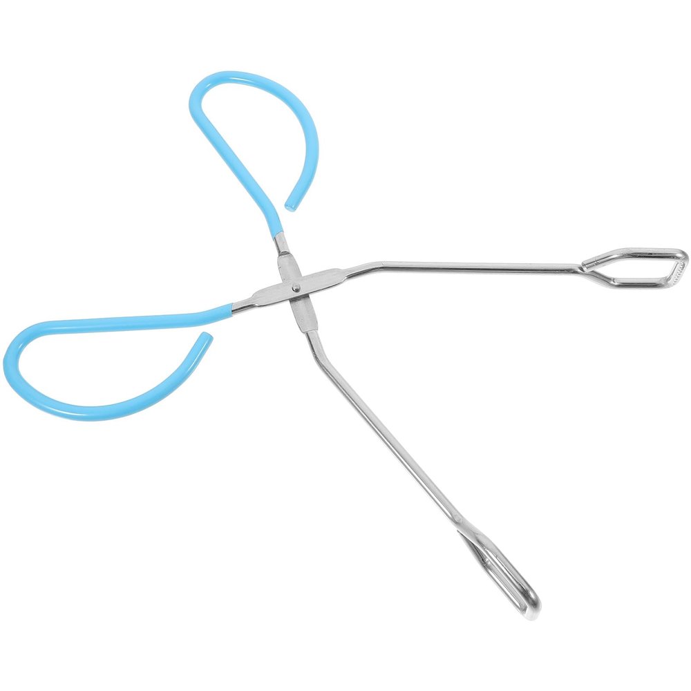 Alipis Stainless Steel Toilet Tongs Wipe Assist Tool for Toileting, Easy to Clean and Securely Holds Toilet Paper, Suitable for Elderly and Obese Individuals in Bathroom