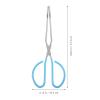 Alipis Stainless Steel Toilet Tongs Wipe Assist Tool for Toileting, Easy to Clean and Securely Holds Toilet Paper, Suitable for Elderly and Obese Individuals in Bathroom view 2