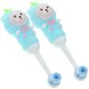 Kids Mouth Toothbrush 2pcs Silicone Bear Manual Brush view 1