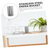 FOYTOKI Stainless Steel Bucket 1000ml Capacity Convenient Hanging Bucket Easy to Operate and Clean Portable Health Care Kit for Home Use view 3