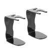DRESSOOS Safety Stand and Shaving Brush Holder Organizer Black for Bathroom Countertop Material 2pcs Sleek Contemporary Design , Easy to Clean for Washstand Use view 1