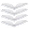 BESTOMZ 4pcs Fog Glasses Preventer Silicone Foggy Eyeglasses Mist Preventer for Swimming Sports view 1