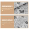 ADOCARN Greaseproof Paper Sheets Waterproof White Sandwich and Hamburger Wrappers 100pcs for Food Wrapping for Parties and Weddings view 3