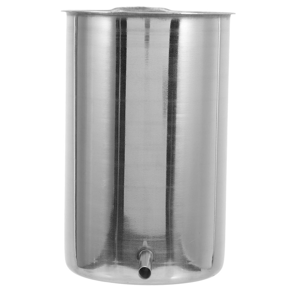Stainless Steel Bucket 1000ml Silver Hanging Container