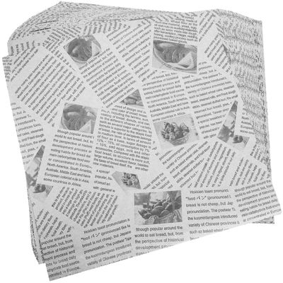 GETAJGHSD 100pcs Greaseproof Cheese Paper Sheets for Food Wrapping and Baking, Waterproof Paper Wrappers for Fried Chicken Wings and Sandwiches at Weddings Or Family Gatherings