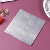 FENICAL Silver Tinfoil Wraps Paper for Wrapping and Chocolate 300pcs Made of Tear-Resistant Aluminum Film Paper Fine Plaid Style in Supermarkets Or Food Stores view 4