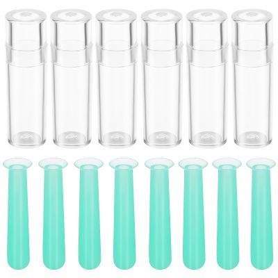 Artibetter 15 Pcs Silicone Lens Applicator Tools with Soft Suction Plunger for Hard Lens Removal Safe and Comfortable to Use and Daily Eye Care