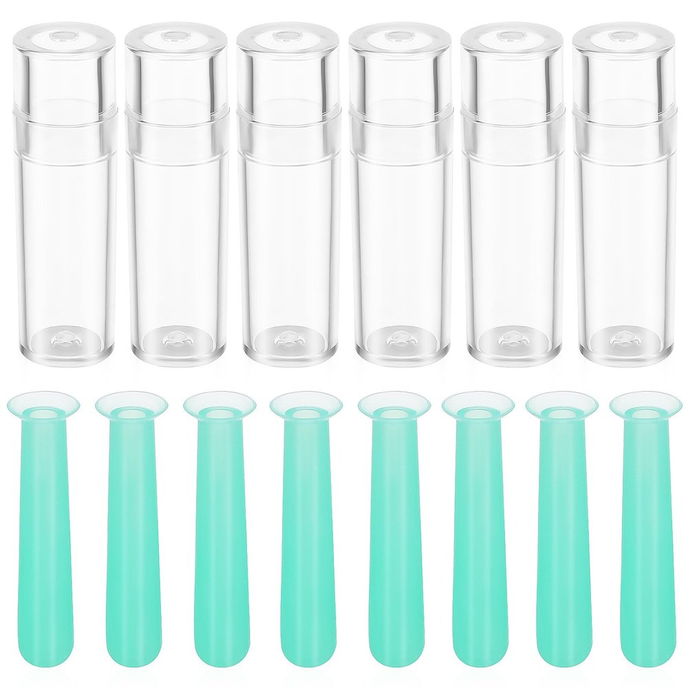 BIUDECO 15 Pcs Silicone Hard Lens Inserter and Remover Tool Set, Easy to Use and Resist Deformation, Portable Contact Lens Applicator for Home and Travel