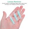 BIUDECO 15 Pcs Silicone Hard Lens Inserter and Remover Tool Set, Easy to Use and Resist Deformation, Portable Contact Lens Applicator for Home and Travel view 3