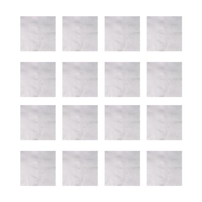 Luxshiny 300pcs Silver Tinfoil Wraps Paper Made of Tear-Resistant Aluminum Film Paper Fine Plaid Style for Wrapping Wedding Candy and Tea in Food Stores Or Supermarkets