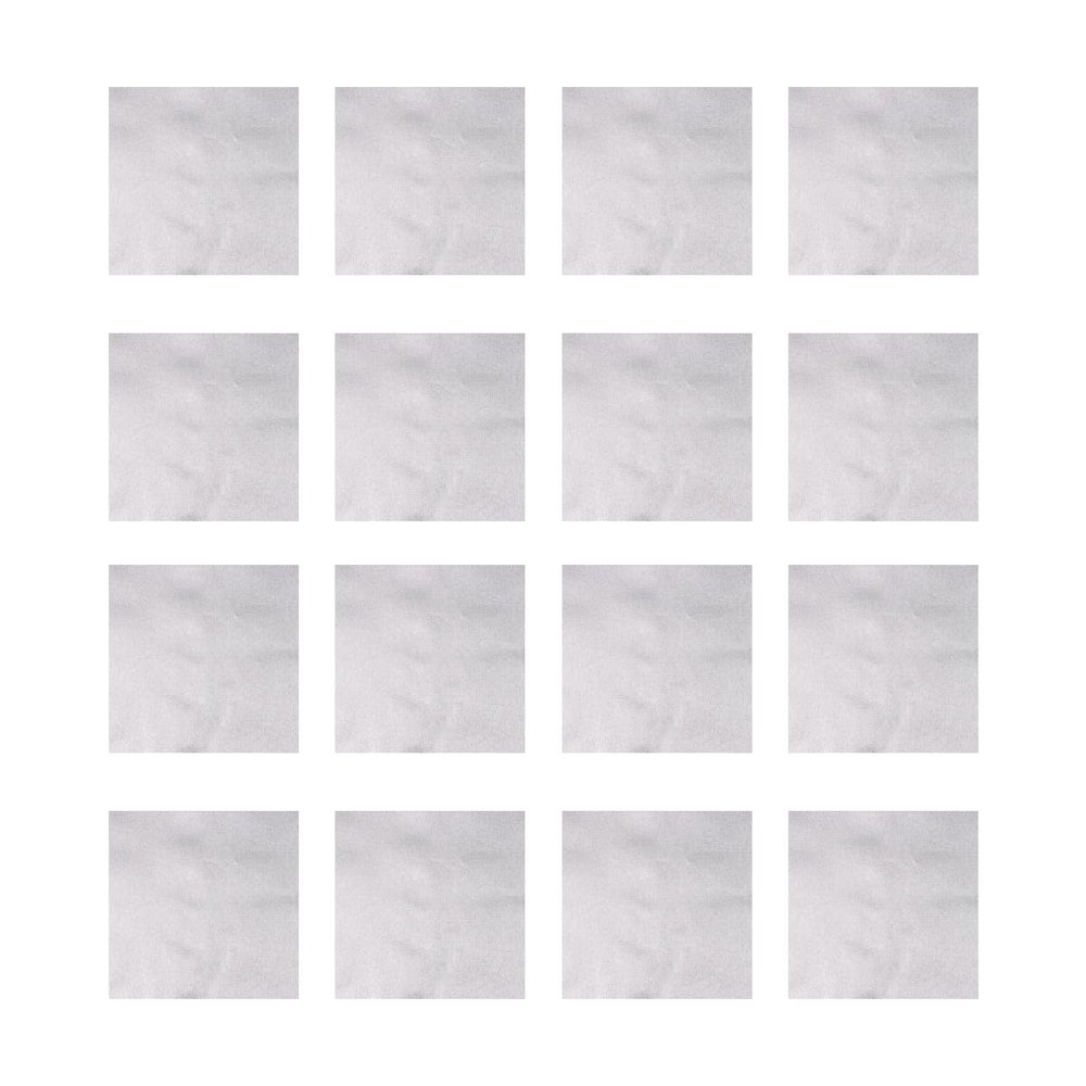 Luxshiny 300pcs Silver Tinfoil Wraps Paper Made of Tear-Resistant Aluminum Film Paper Fine Plaid Style for Wrapping Wedding Candy and Tea in Food Stores Or Supermarkets
