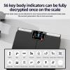 Body Composition Scale with Color Display, 56 Metrics, WiFi & Bluetooth Connectivity for Home Fitness Tracking view 3