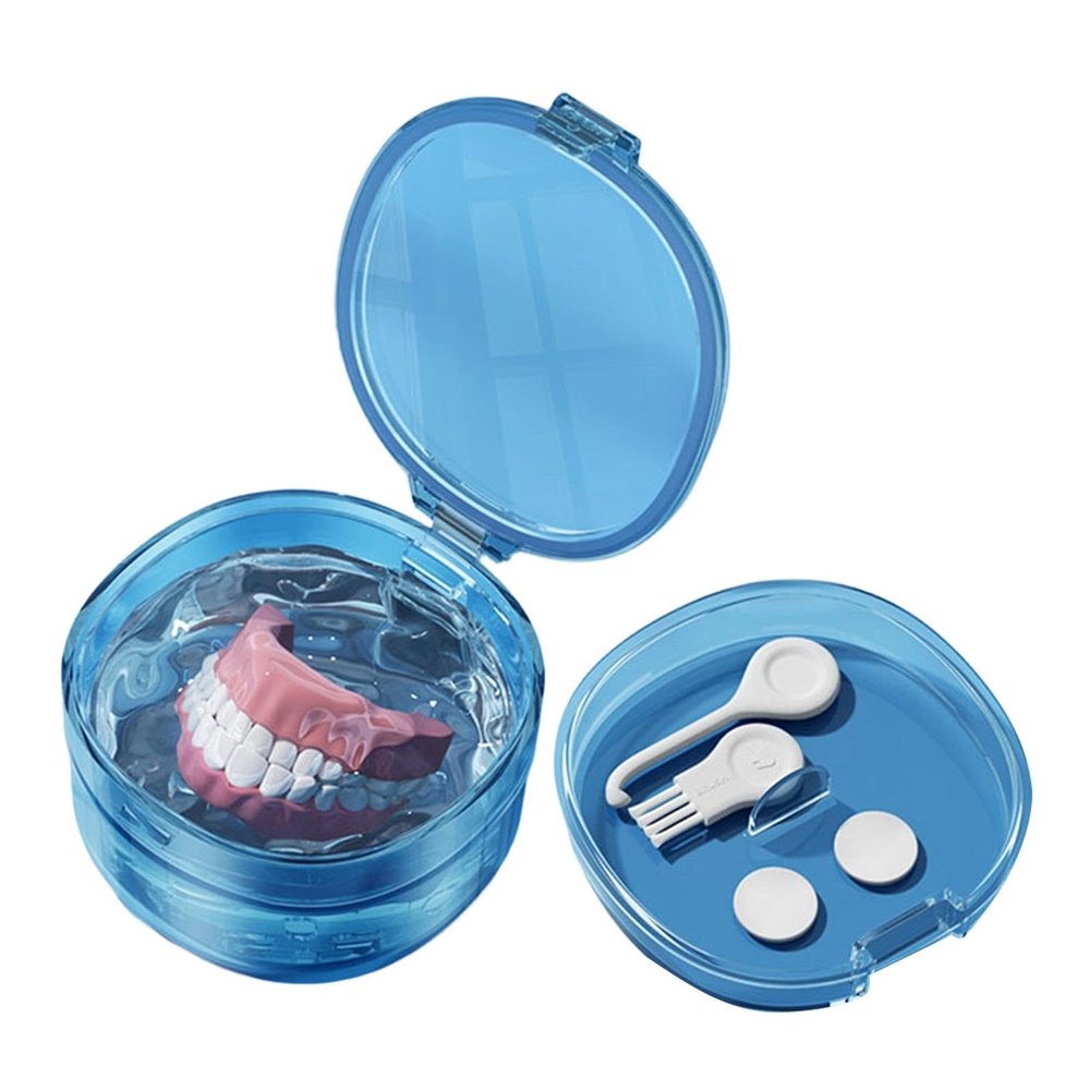 Mouthguard Case Slim - Leak Proof Soaking Container Holder, Tooth Box for Cleaning Rinsing Storage, durabl Travel dentl Guard Organizer, Suitable for Men Women Adults Kids Children | Practical Bathr