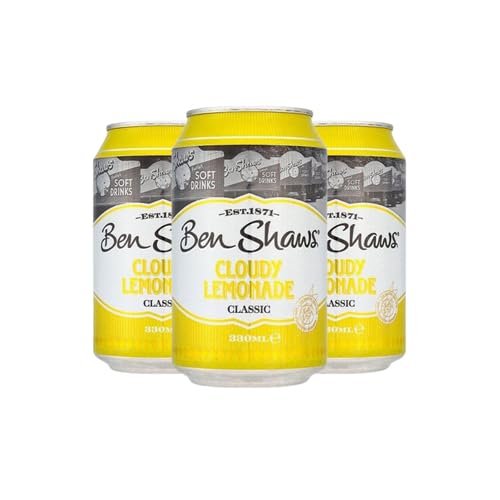 Ben Shaws Cloudy Lemonade Can 330ml - Pack of 3
